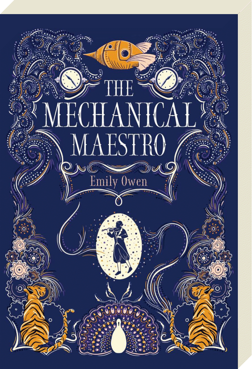 The book cover for The Mechanical Maestro